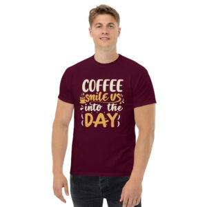 Coffee Smile us in to the day classic tee